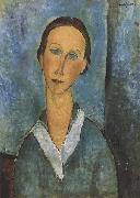Jeune femme au col marin (mk38) Amedeo Modigliani